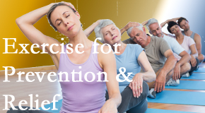 Pure Chiropractic recommends exercise as a key part of the back pain and neck pain treatment plan for relief and prevention.