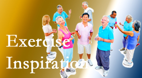 Pure Chiropractic hopes to inspire exercise for back pain relief by listening closely and encouraging patients to exercise with others.