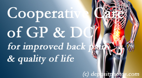 Pure Chiropractic coordinates care of chronic low back pain with any local healthcare providers to assist our patients!