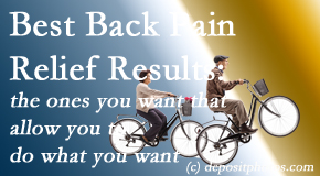 Pure Chiropractic works hard to deliver the back pain relief and neck pain relief that spine pain sufferers want.