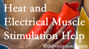 Pure Chiropractic utilizes heat and electrical stimulation for Concord, NC pain relief.