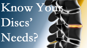 Your Concord, NC chiropractor knows all about spinal discs and what they need nutritionally. Do you?