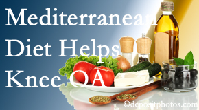 Pure Chiropractic shares recent research about how good a Mediterranean Diet is for knee osteoarthritis as well as quality of life improvement.