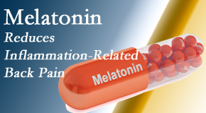 Pure Chiropractic shares new findings that melatonin interrupts the inflammatory process in disc degeneration that causes back pain.