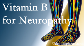 Pure Chiropractic recognizes the benefits of nutrition, especially vitamin B, for neuropathy pain along with spinal manipulation.