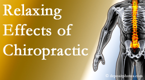 Pure Chiropractic utilizes spinal manipulation for its calming effects for stress responses. 