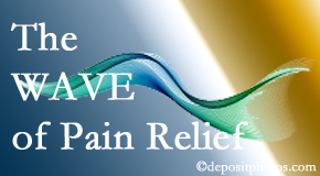 Pure Chiropractic rides the wave of healing pain relief with our back pain and neck pain patients. 