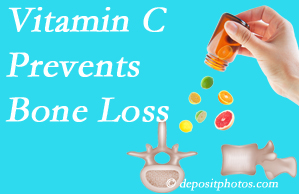  Pure Chiropractic may suggest vitamin C to patients at risk of bone loss as it helps prevent bone loss.