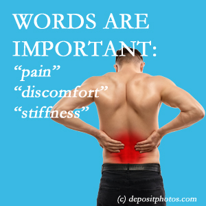 Your Concord, NC chiropractor listens to every word you use to describe the back pain experience to develop the proper, relieving treatment plan.