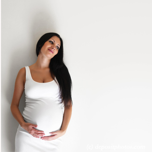 image of chiropractic treatment of a Concord, NC pregnant patient