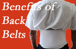 Pure Chiropractic offers the best of chiropractic care options to ease Concord, NC back pain sufferers’ pain, sometimes with back belts.