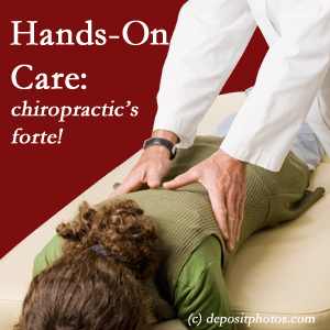 image of Concord, NC chiropractic hands-on treatment