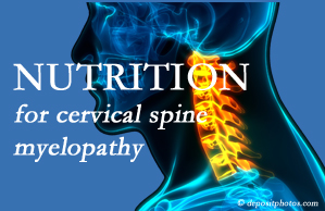 Pure Chiropractic presents the nutritional factors in cervical spine myelopathy in its development and management.