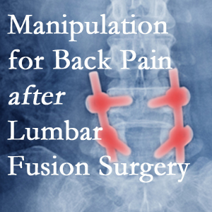 Concord, NC chiropractic spinal manipulation assists post-surgical continued back pain patients discover relief of their pain despite fusion. 