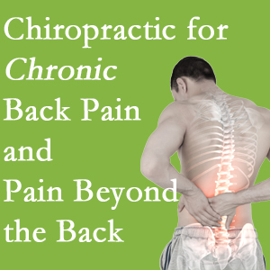 Concord, NC chiropractic care helps control chronic back pain that causes pain beyond the back and into life that prevents sufferers from enjoying their lives.