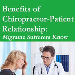 Concord, NC chiropractor-patient benefits are plentiful and especially apparent to episodic migraine sufferers. 