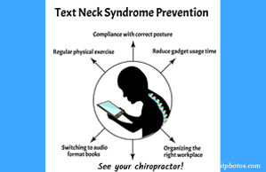 Pure Chiropractic presents a prevention plan for text neck syndrome: better posture, frequent breaks, manipulation.