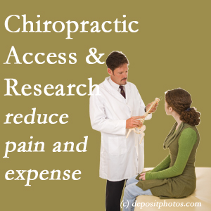 Access to and research behind Concord, NC chiropractic’s delivery of spinal manipulation is important for back and neck pain patients’ pain relief and expenses.