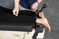 Concord, NC chiropractic trigger point therapy in the leg